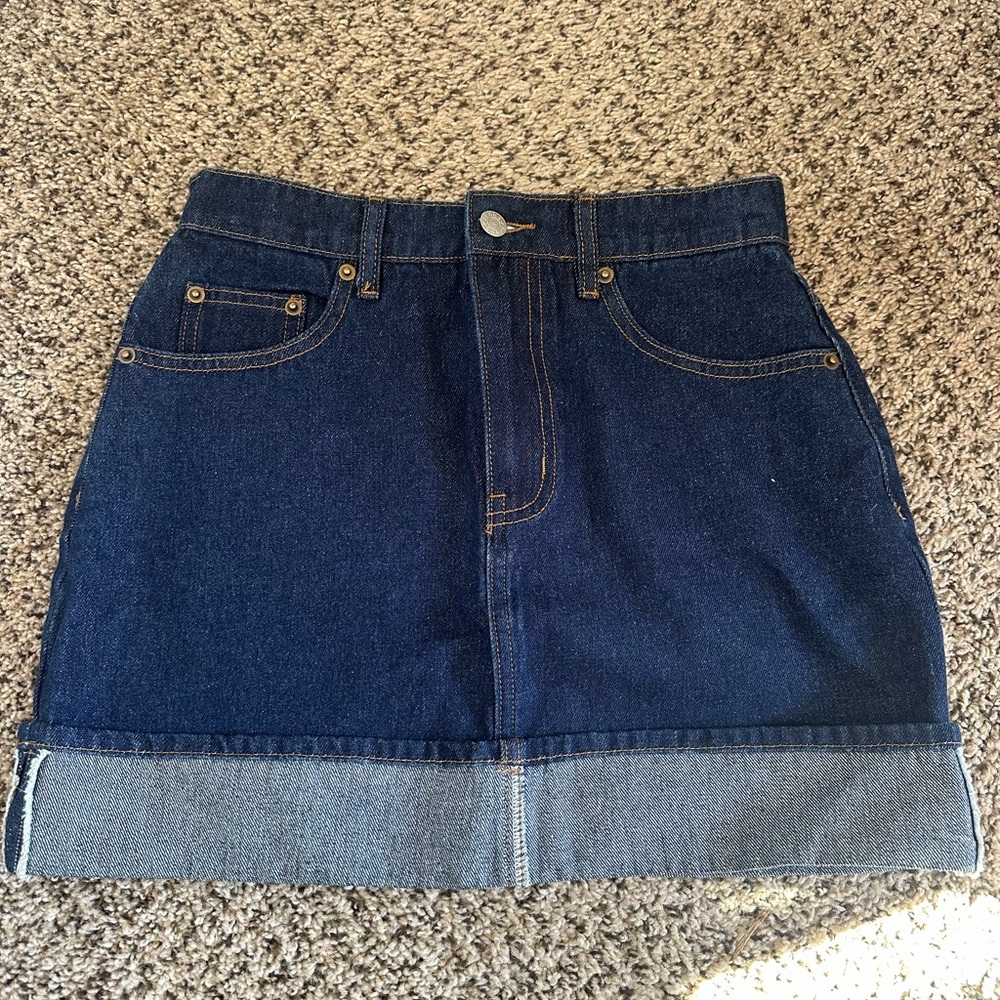Vestique Classic Blue Denim Skirt